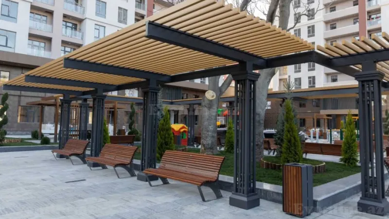 Kirayə verilir 2 otaqlı Mənzil Yeni tikili 82 m² Nərimanov r. - şəkil 18
