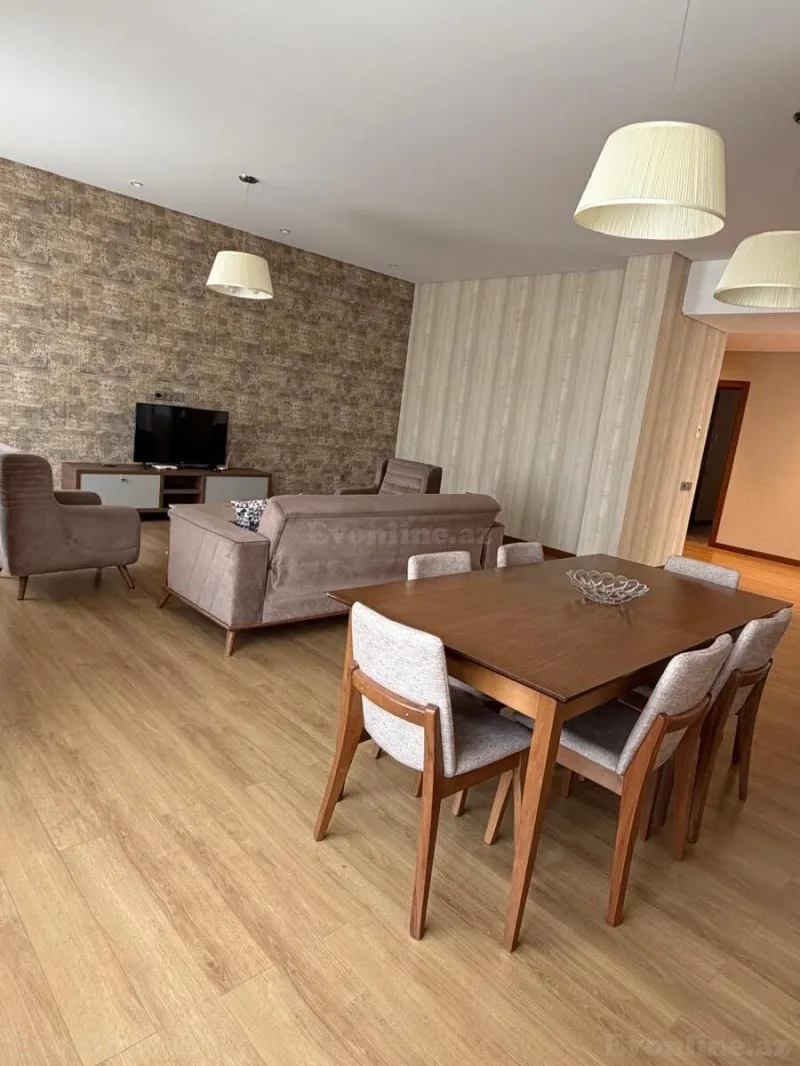 Kirayə verilir 4 otaqlı Mənzil Yeni tikili 175 m² Xətai m. - şəkil 3