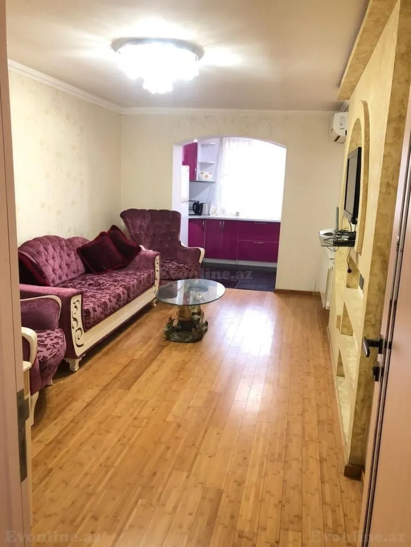 2 otaqlı Mənzil 73 m² Sahil m. Kirayə verilir