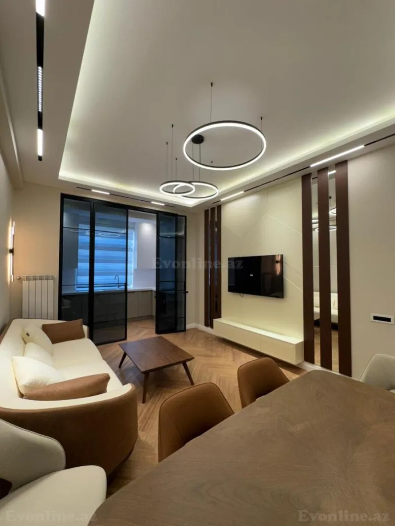 Satılır 2 otaqlı Mənzil Yeni tikili 70 m² Elmlər Akademiyası m. - şəkil 2