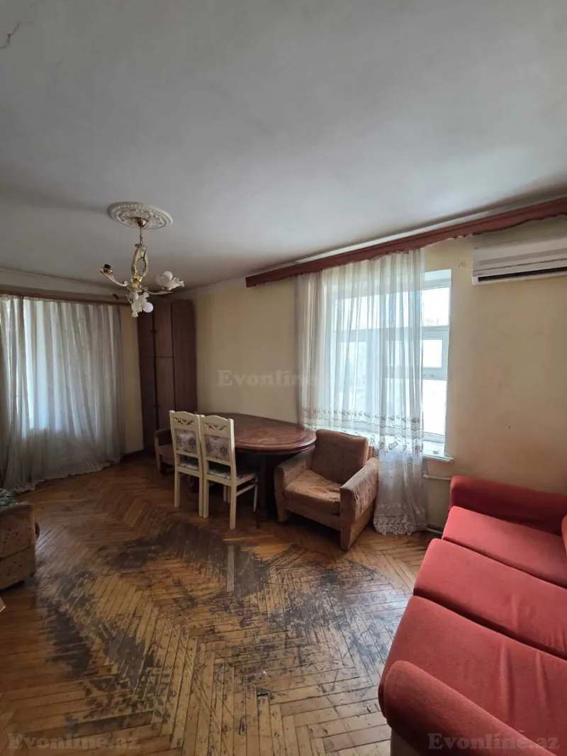 Satılır 2 otaqlı Mənzil Köhnə tikili 51 m² Nizami m. - şəkil 3
