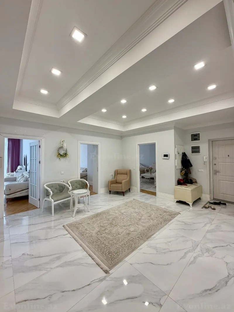 Satılır 3 otaqlı Mənzil Yeni tikili 156 m² Elmlər Akademiyası m. - şəkil 3