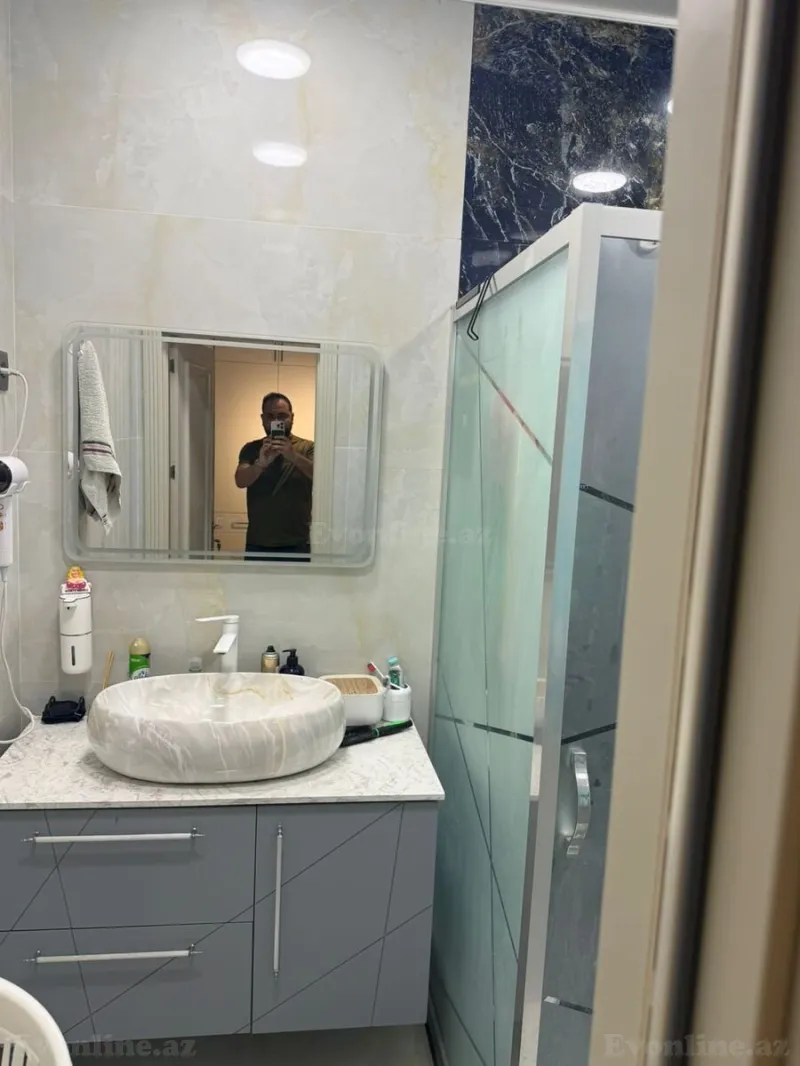 Satılır 3 otaqlı Mənzil Yeni tikili 75 m² Nəsimi r. - şəkil 12