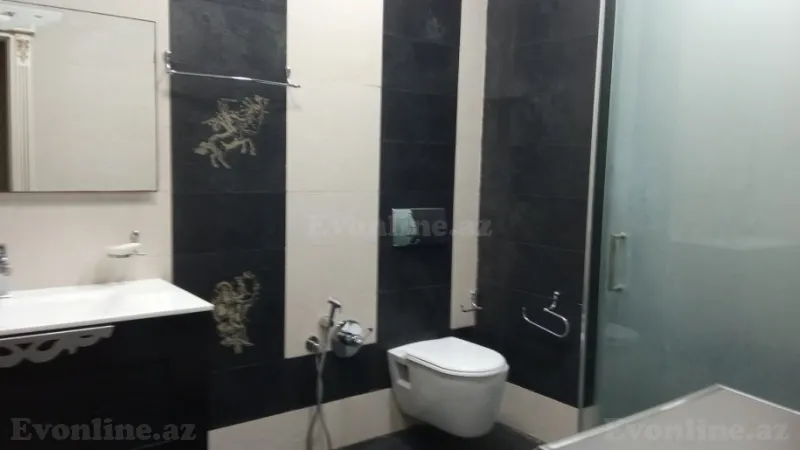 Kirayə verilir 4 otaqlı Mənzil Yeni tikili 250 m² Nəsimi r. - şəkil 5