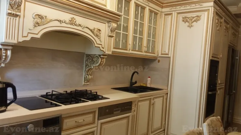 Kirayə verilir 4 otaqlı Mənzil Yeni tikili 250 m² Nəsimi r. - şəkil 8