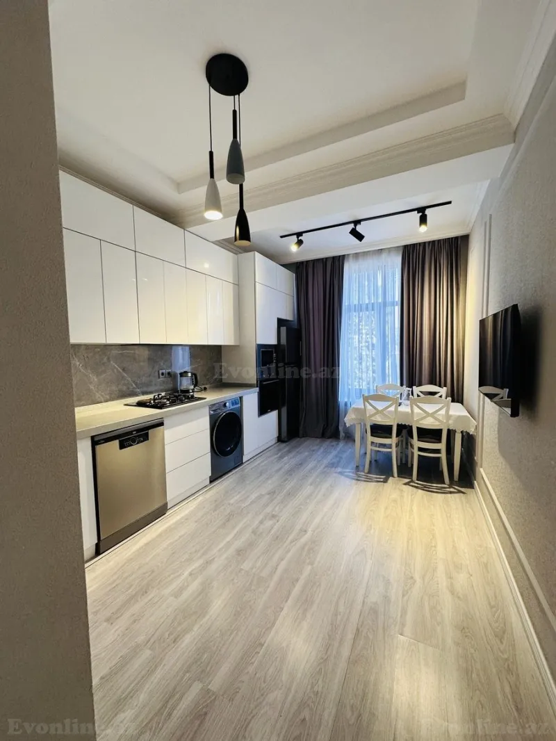 Kirayə verilir 2 otaqlı Mənzil Yeni tikili 90 m² Nəriman Nərimanov m. - şəkil 7