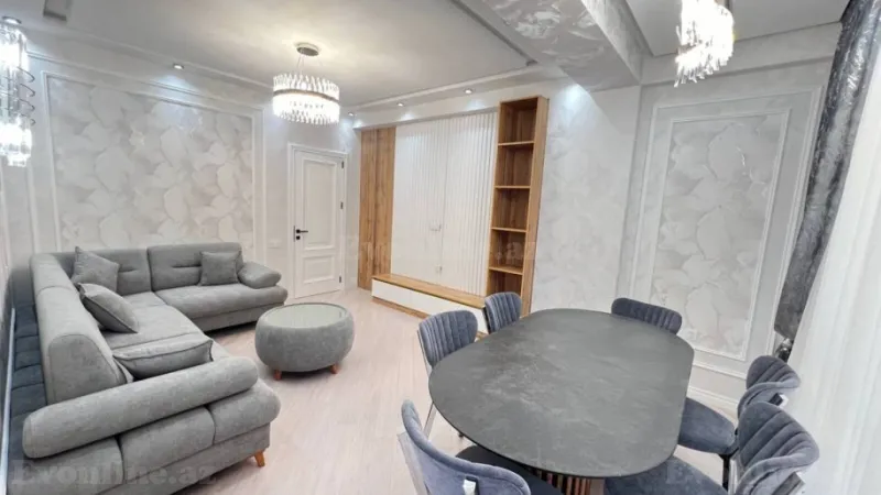 Satılır 2 otaqlı Mənzil Yeni tikili 79 m² Nəriman Nərimanov m. - şəkil 3