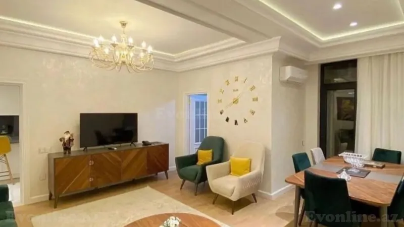 Kirayə verilir 3 otaqlı Mənzil Yeni tikili 125 m² Xətai m. - şəkil 2