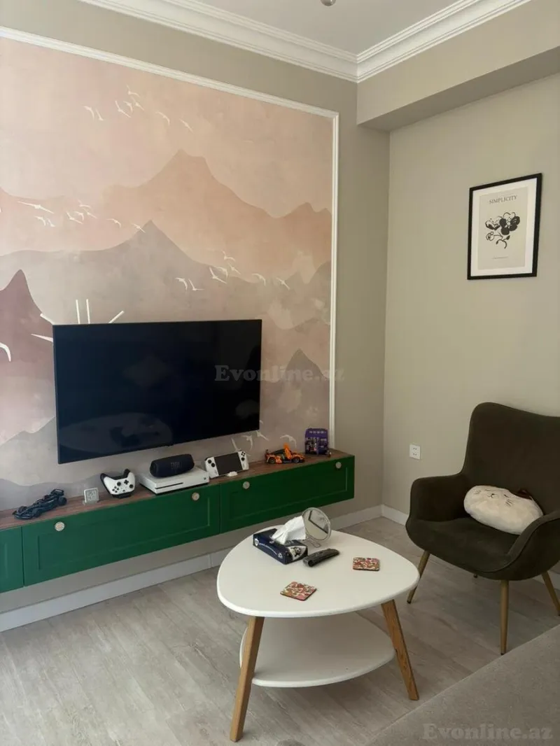 Kirayə verilir 3 otaqlı Mənzil Yeni tikili 90 m² Nərimanov r. - şəkil 7