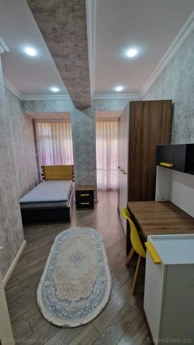 Kirayə verilir 3 otaqlı Mənzil Yeni tikili 120 m² Nizami m. - şəkil 8