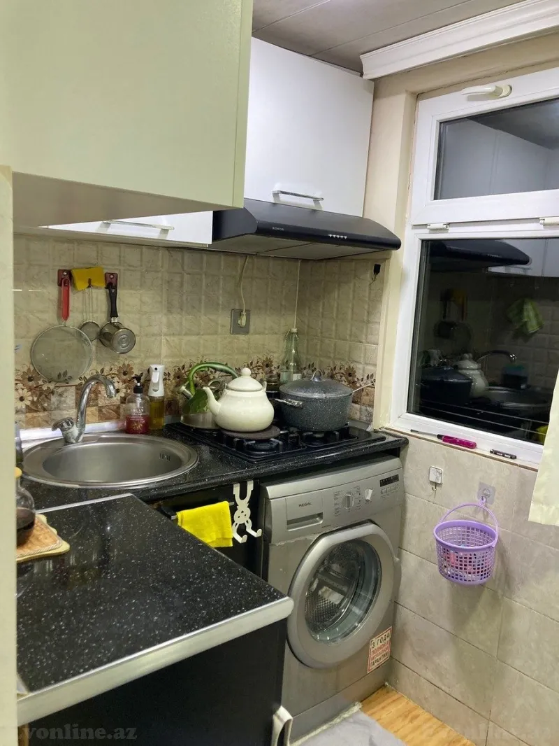 Kirayə verilir 2 otaqlı Mənzil Köhnə tikili 40 m² Elmlər Akademiyası m. - şəkil 4