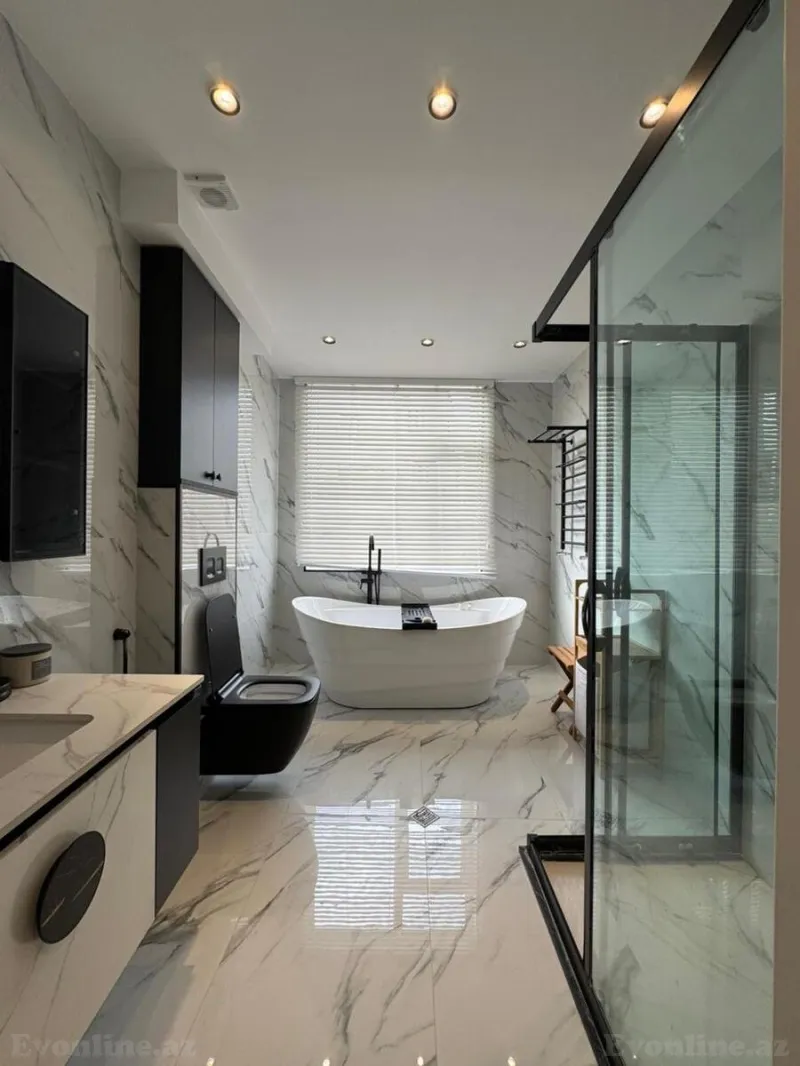 Satılır 4 otaqlı Mənzil Yeni tikili 175 m² Nəsimi r. - şəkil 13