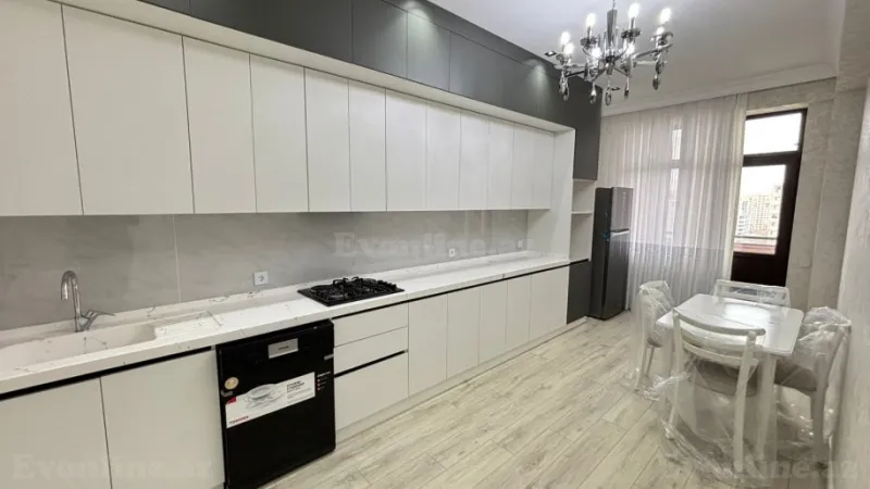 Kirayə verilir 3 otaqlı Mənzil Yeni tikili 145 m² Gənclik m. - şəkil 3