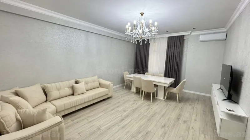 Kirayə verilir 3 otaqlı Mənzil Yeni tikili 145 m² Gənclik m. - şəkil 6