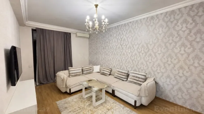 Kirayə verilir 2 otaqlı Mənzil Yeni tikili 90 m² Nəriman Nərimanov m. - şəkil 2