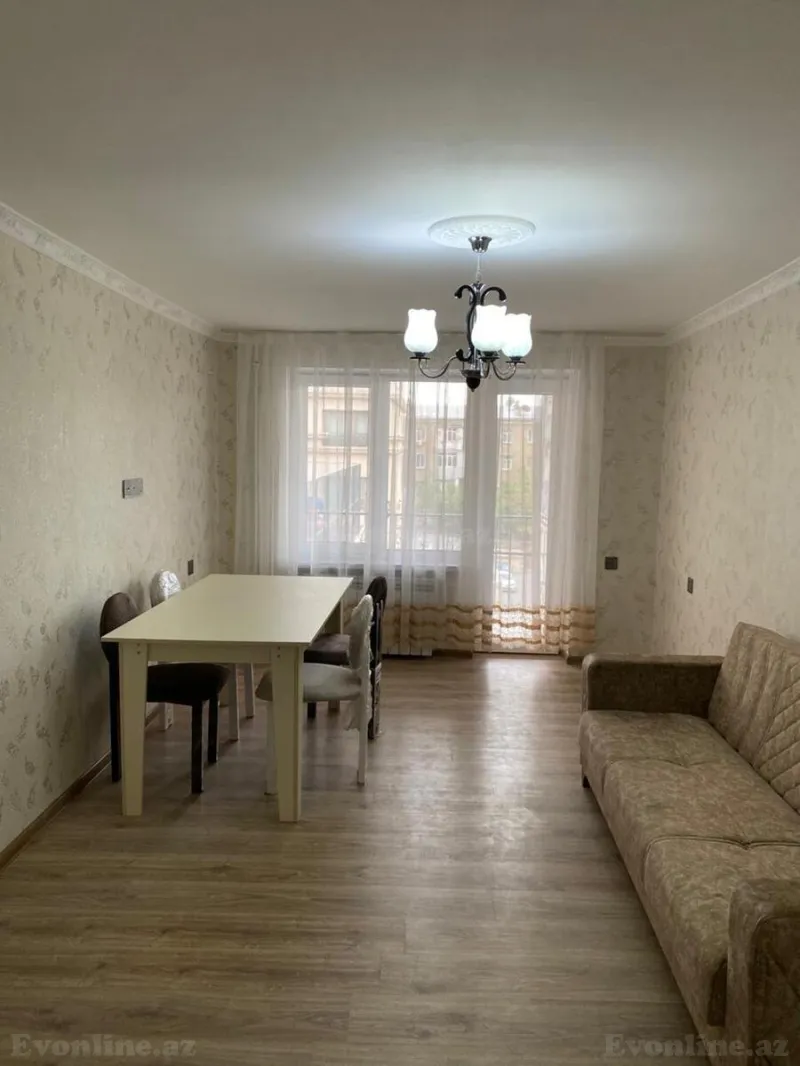 Kirayə verilir 4 otaqlı Mənzil Yeni tikili 110 m² Nizami m. - şəkil 2