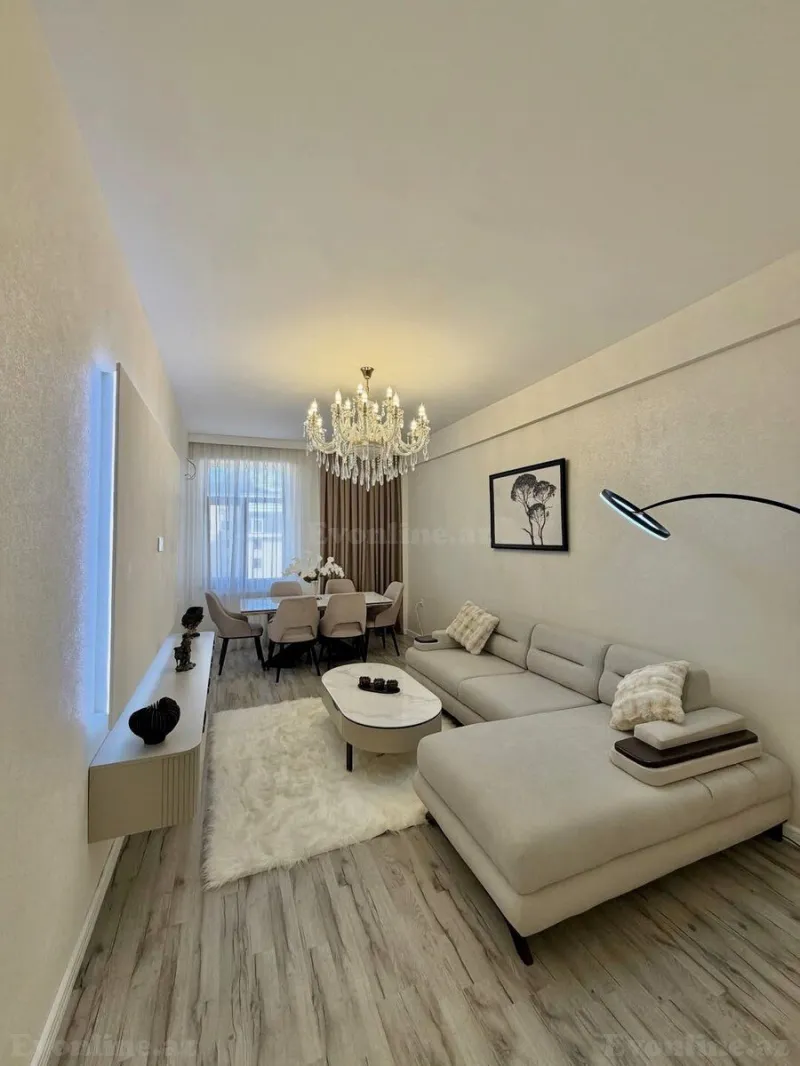 Satılır 2 otaqlı Mənzil Yeni tikili 104 m² Nəsimi r. - şəkil 4