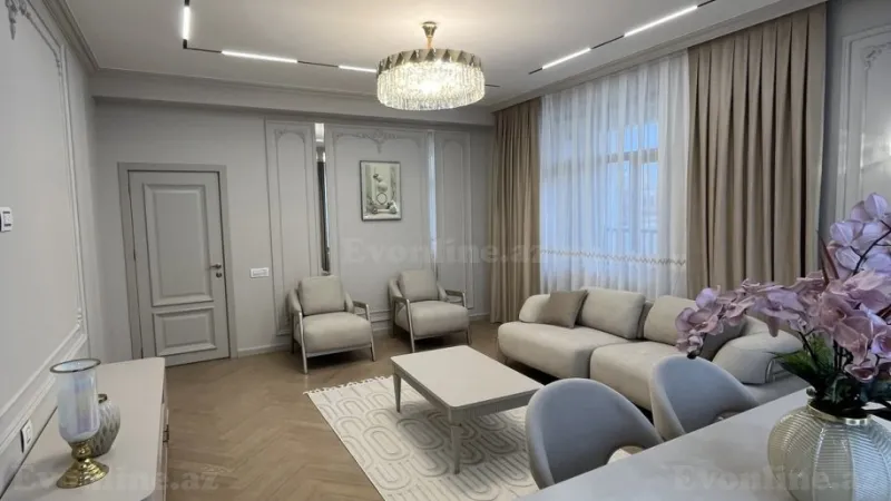 Satılır 3 otaqlı Mənzil Yeni tikili 165 m² Elmlər Akademiyası m. - şəkil 4