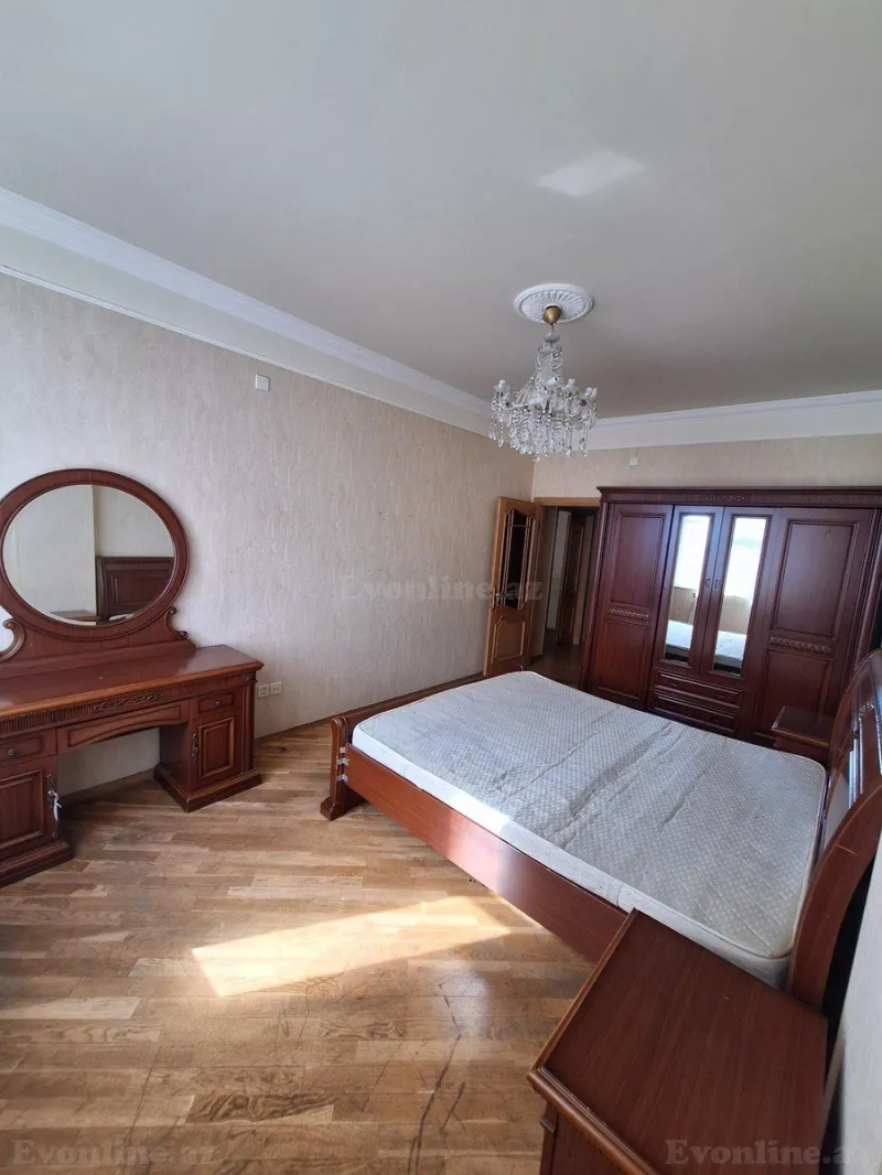 Kirayə verilir 3 otaqlı Mənzil Yeni tikili 120 m² Səbail r. - şəkil 4