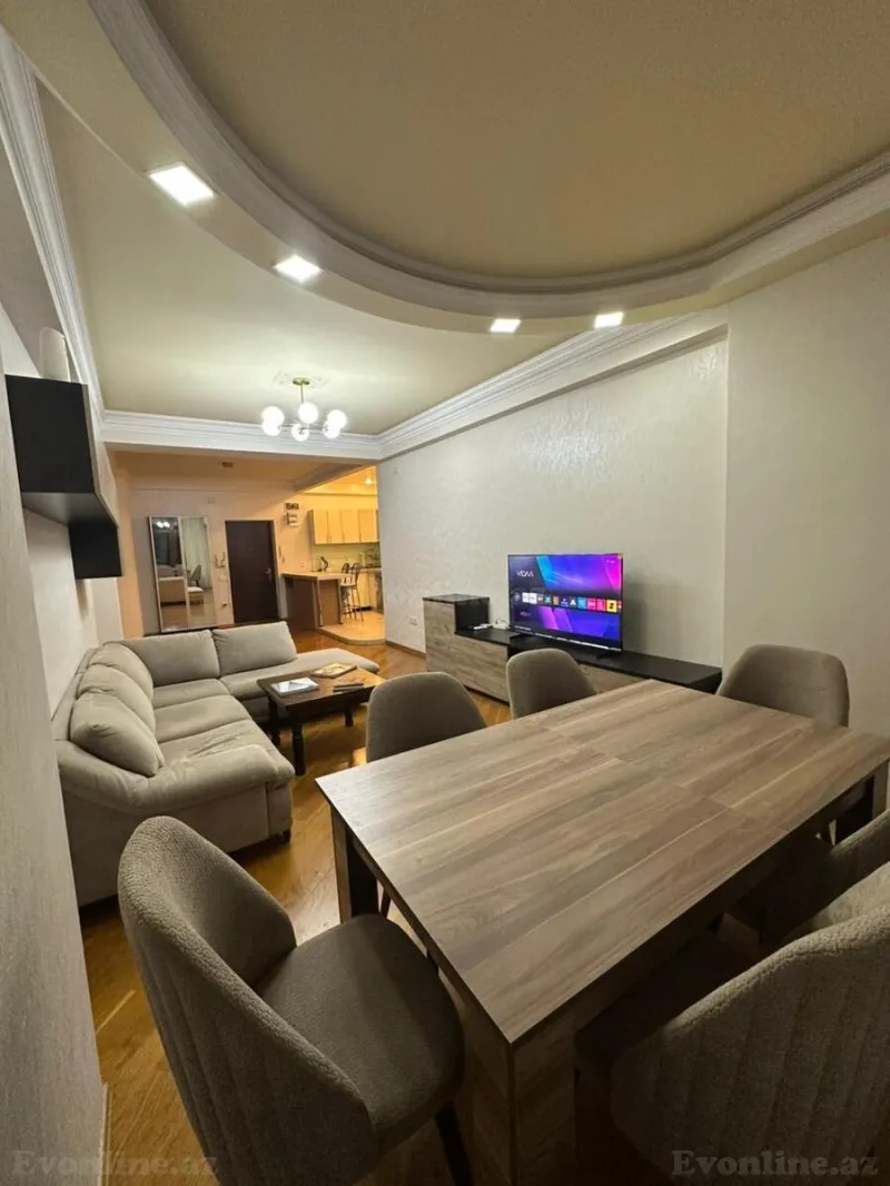 Kirayə verilir 3 otaqlı Mənzil Yeni tikili 110 m² Elmlər Akademiyası m. - şəkil 2