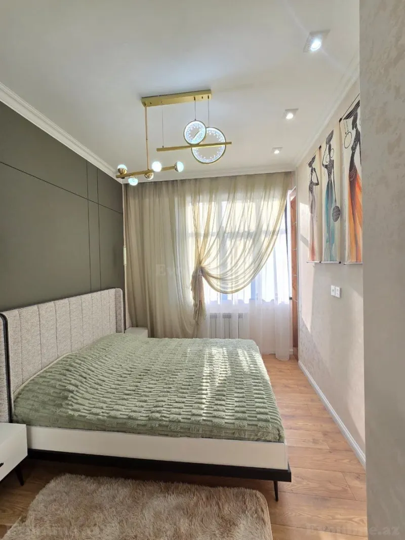 Satılır 2 otaqlı Mənzil Yeni tikili 43 m² Qara Qarayev m. - şəkil 3