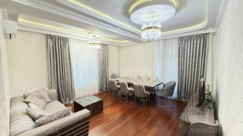Satılır 3 otaqlı Mənzil Yeni tikili 129 m² Nərimanov r. - şəkil 3