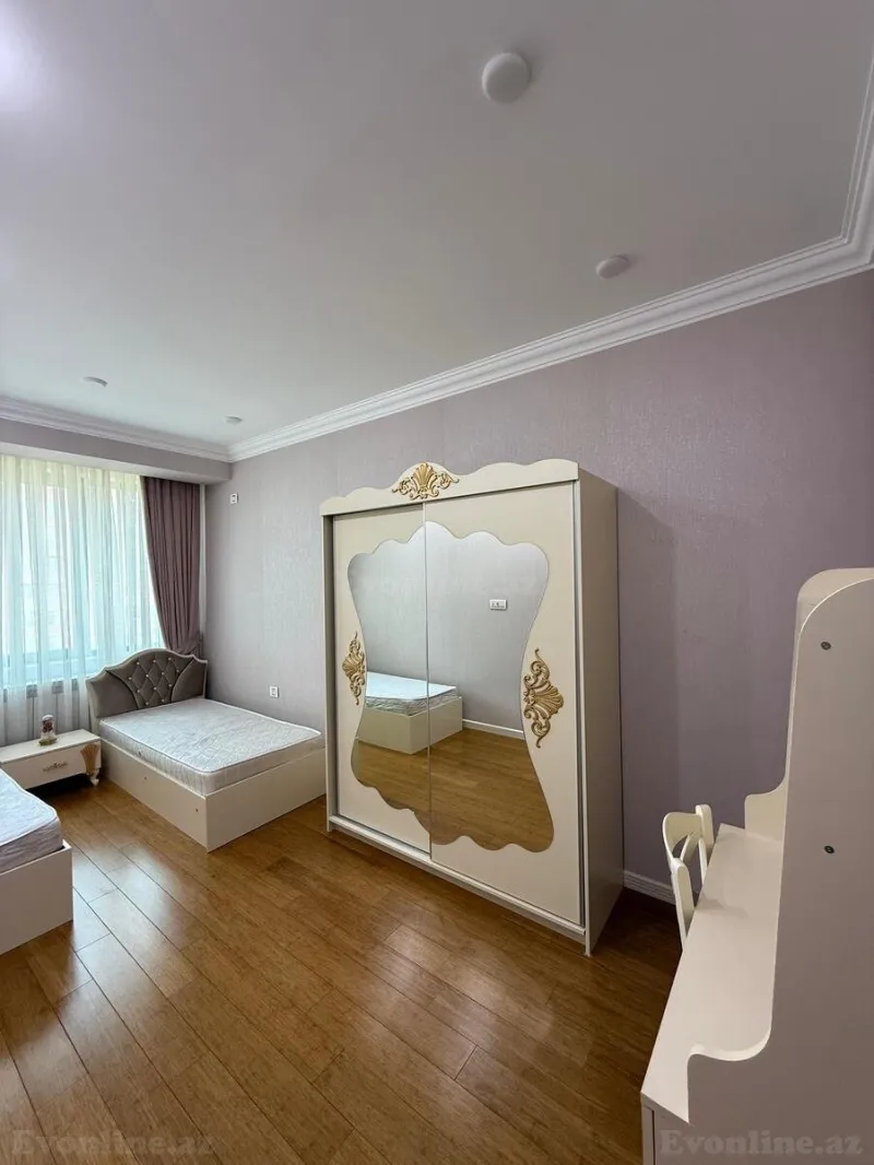 Kirayə verilir 3 otaqlı Mənzil Yeni tikili 90 m² Nəsimi r. - şəkil 5