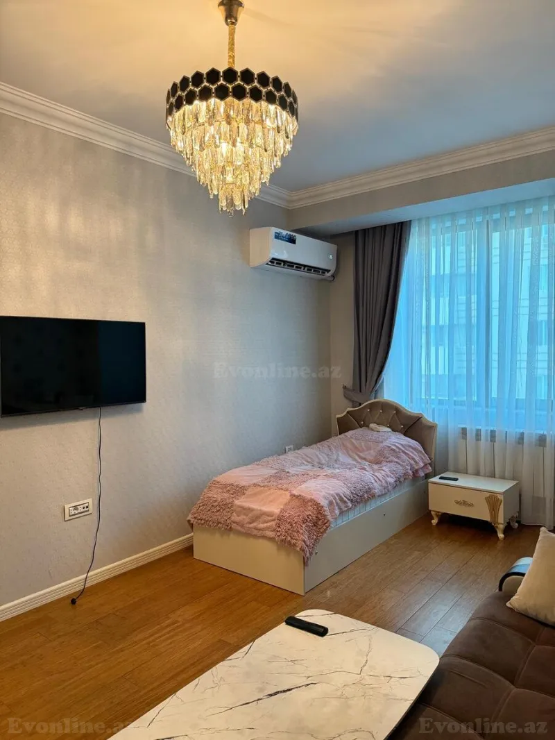 Kirayə verilir 3 otaqlı Mənzil Yeni tikili 90 m² Nəsimi r. - şəkil 13