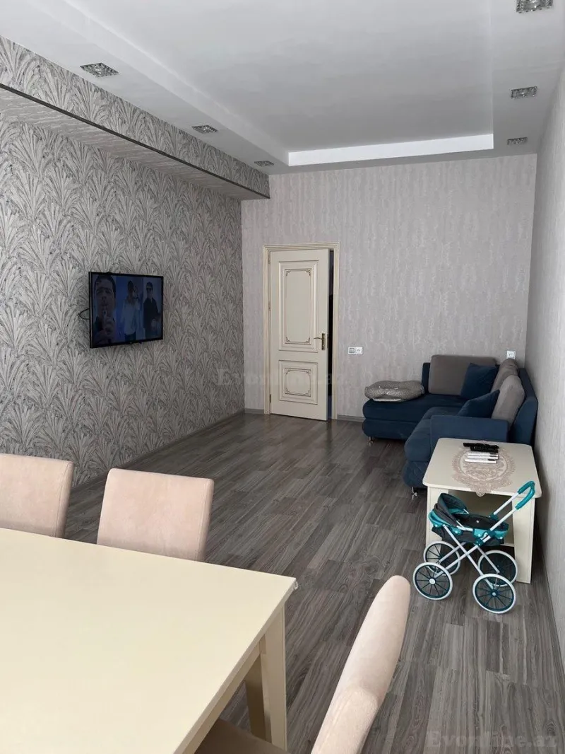Kirayə verilir 2 otaqlı Mənzil Yeni tikili 95 m² İnşaatçılar m. - şəkil 6