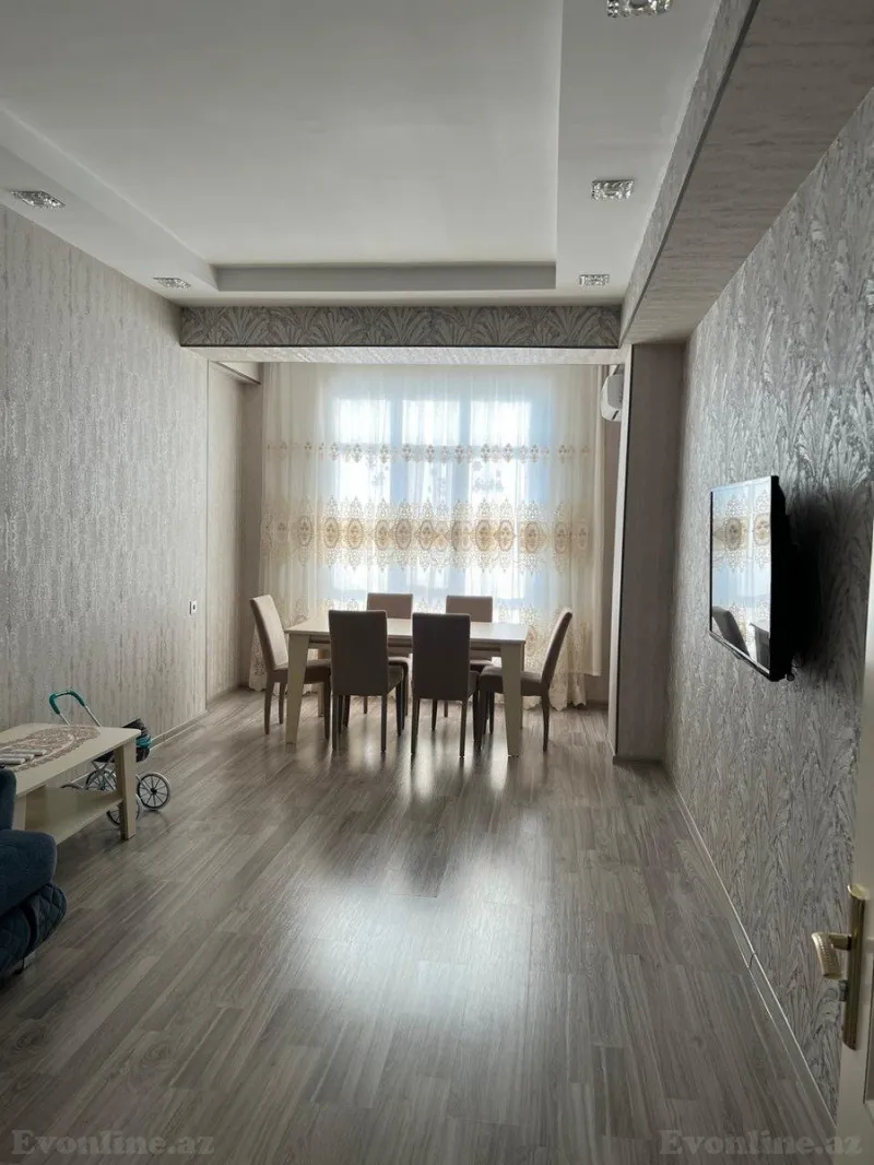 Kirayə verilir 2 otaqlı Mənzil Yeni tikili 95 m² İnşaatçılar m. - şəkil 7
