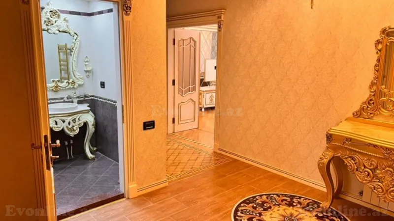 Kirayə verilir 3 otaqlı Mənzil Yeni tikili 170 m² Nəsimi r. - şəkil 17