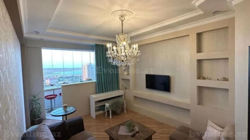 Kirayə verilir 2 otaqlı Mənzil Yeni tikili 68 m² 7-ci mikrorayon - şəkil 9