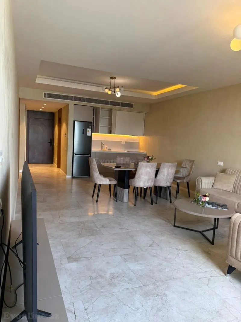 Kirayə verilir 2 otaqlı Mənzil Yeni tikili 115 m² Sabunçu r. - şəkil 2