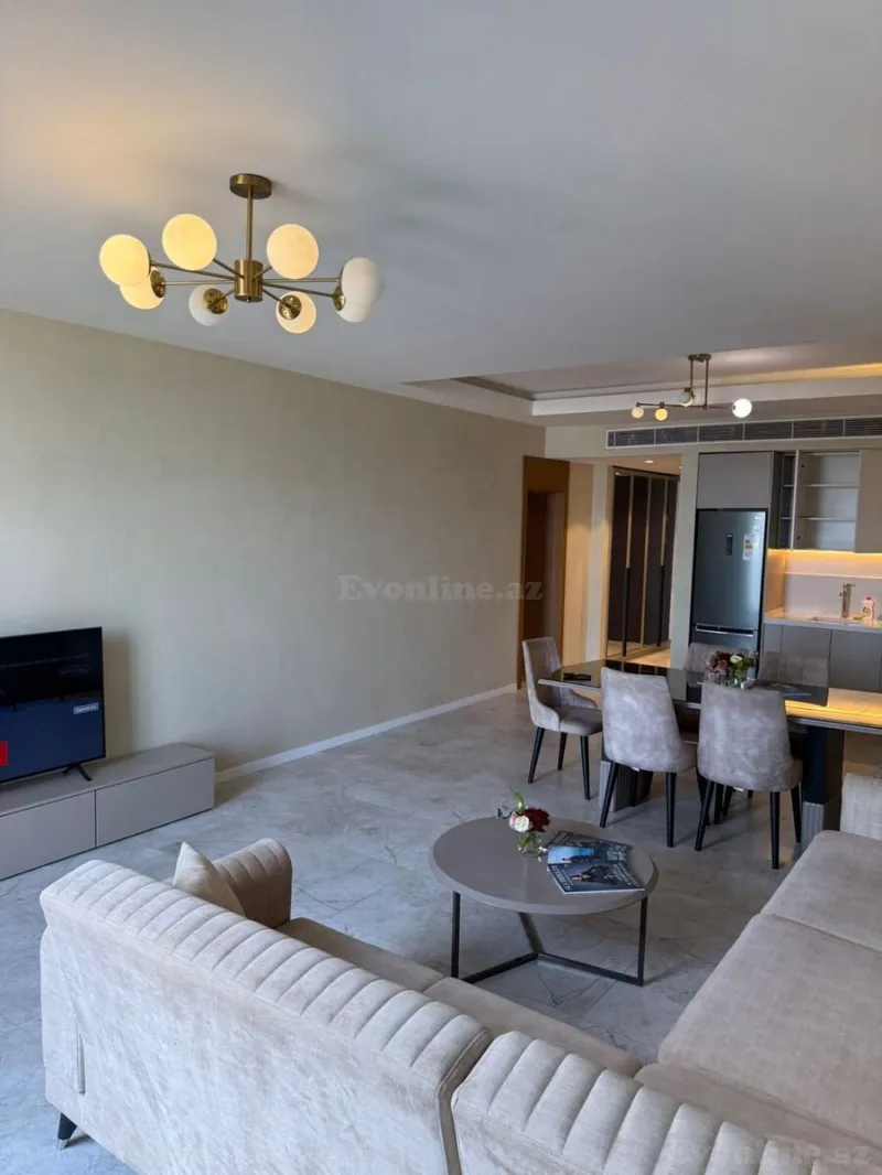 Kirayə verilir 2 otaqlı Mənzil Yeni tikili 115 m² Sabunçu r. - şəkil 5