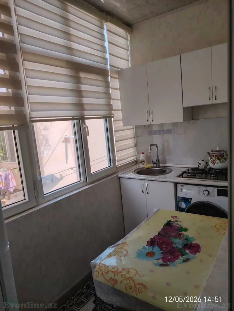 Kirayə verilir 2 otaqlı Mənzil Köhnə tikili 45 m² Memar Əcəmi m. - şəkil 6