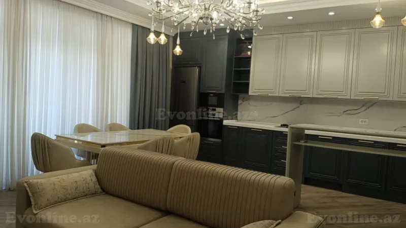 Satılır 3 otaqlı Mənzil Yeni tikili 120 m² Xətai r. - şəkil 3