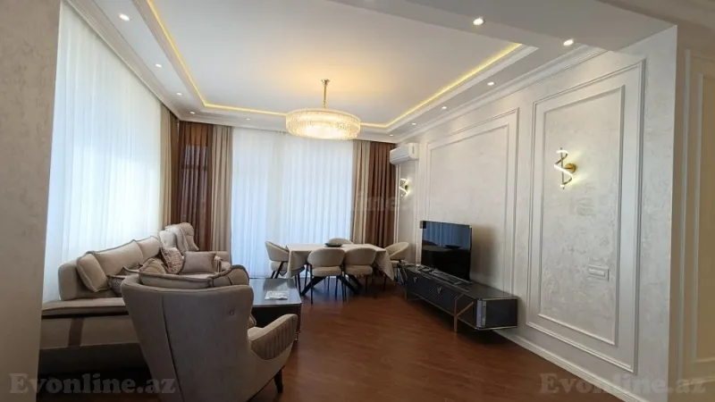 Satılır 3 otaqlı Mənzil Yeni tikili 120 m² Xətai r. - şəkil 3