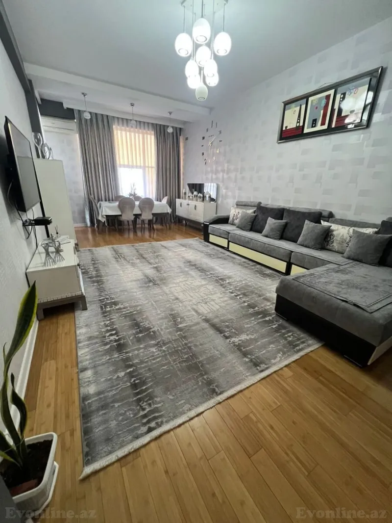 Satılır 4 otaqlı Mənzil Yeni tikili 151 m² İnşaatçılar m. - şəkil 3