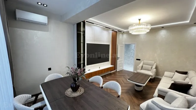 Satılır 3 otaqlı Mənzil Yeni tikili 107 m² Həzi Aslanov m. - şəkil 2