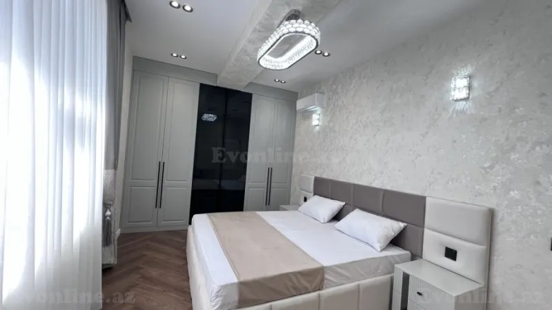 Satılır 3 otaqlı Mənzil Yeni tikili 107 m² Həzi Aslanov m. - şəkil 4