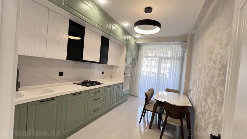 Satılır 3 otaqlı Mənzil Yeni tikili 107 m² Həzi Aslanov m. - şəkil 9