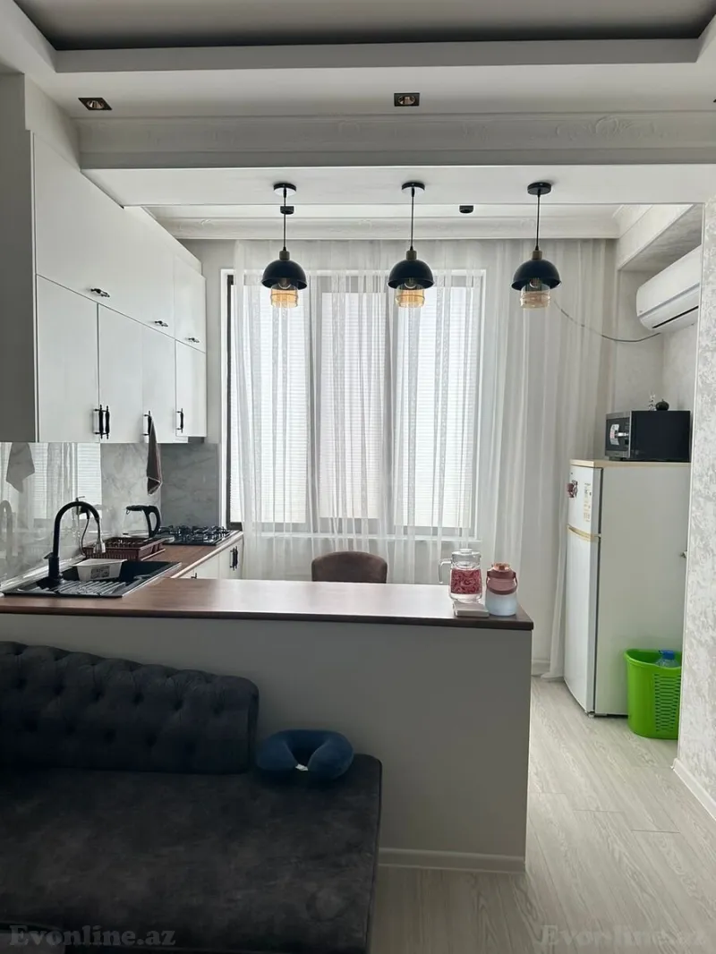 Satılır 2 otaqlı Mənzil Yeni tikili 56 m² Həzi Aslanov m. - şəkil 2