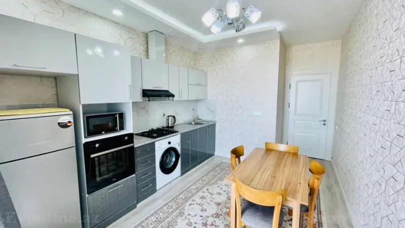 Kirayə verilir 2 otaqlı Mənzil Yeni tikili 110 m² 8 Noyabr m. - şəkil 9
