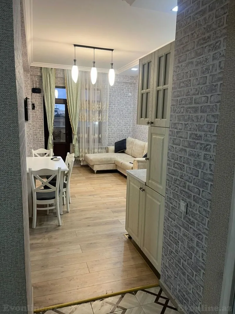 Kirayə verilir 3 otaqlı Mənzil Yeni tikili 65 m² Dərnəgül m.