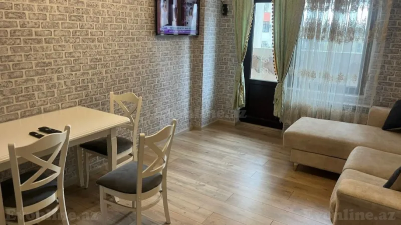Kirayə verilir 3 otaqlı Mənzil Yeni tikili 65 m² Dərnəgül m. - şəkil 2
