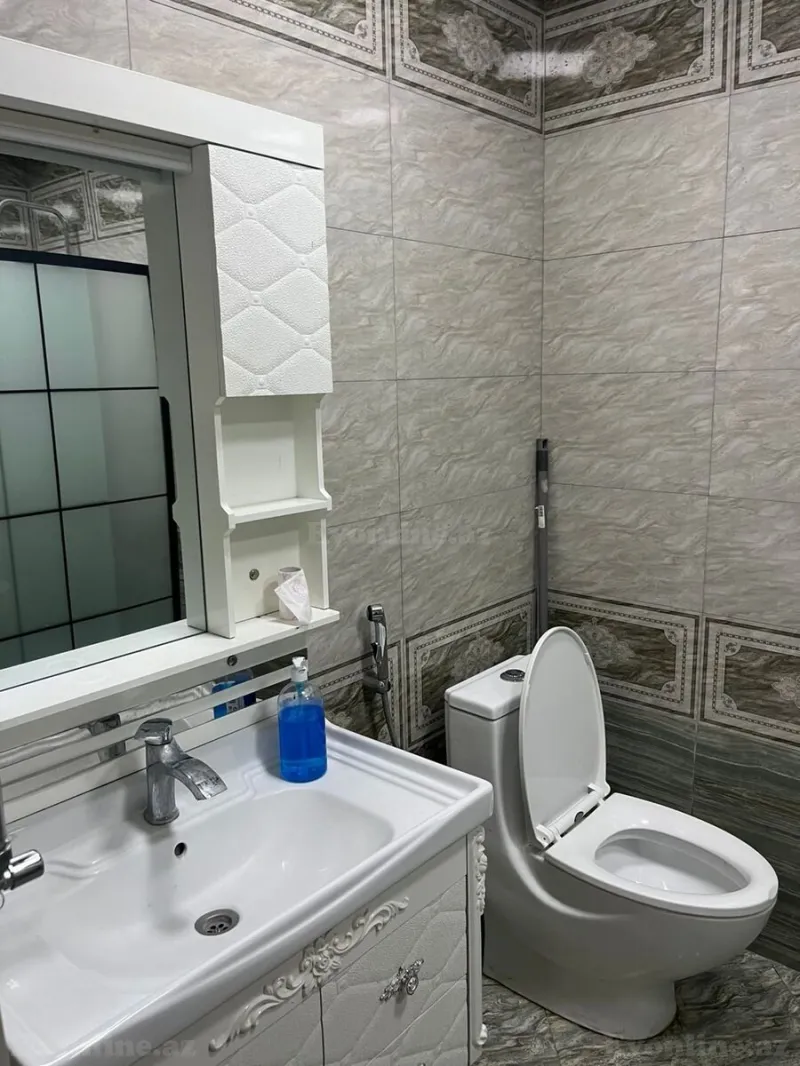 Kirayə verilir 3 otaqlı Mənzil Yeni tikili 65 m² Dərnəgül m. - şəkil 12