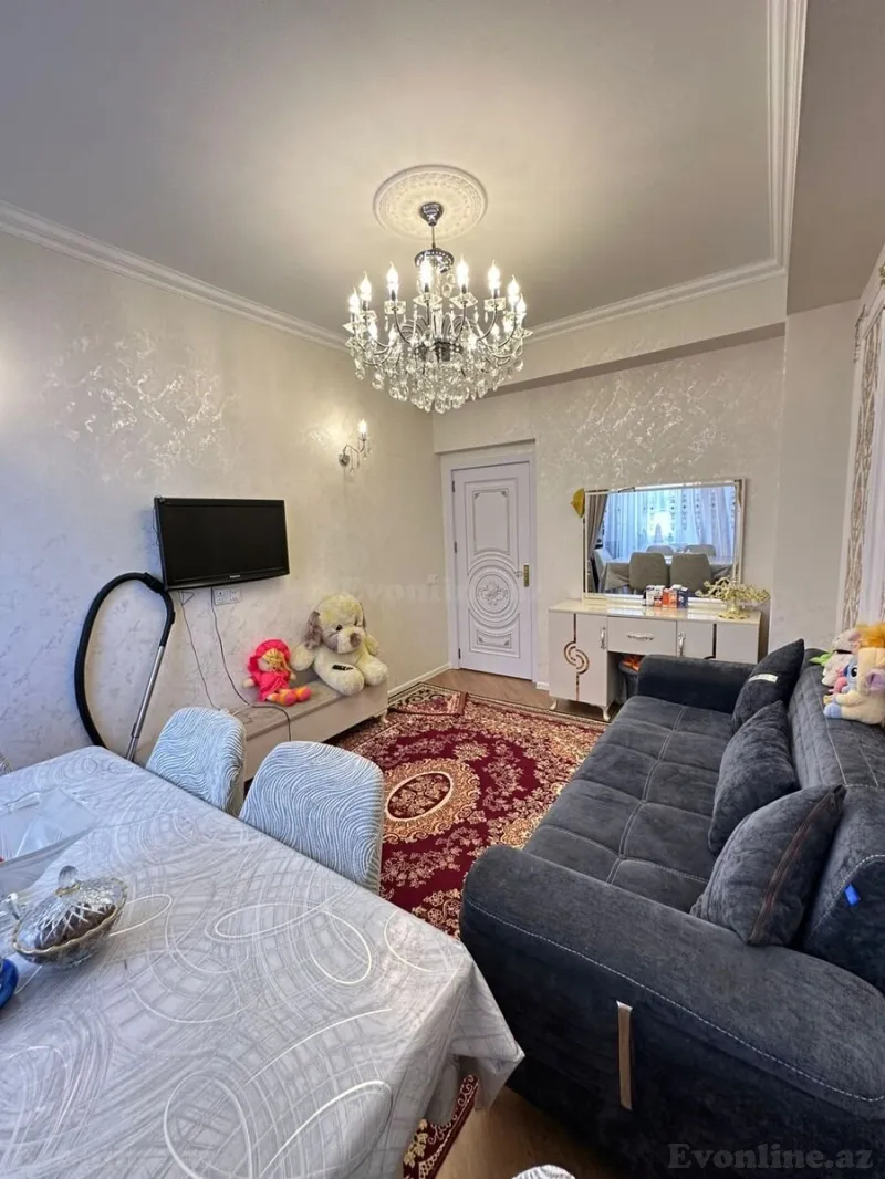 Satılır 2 otaqlı Mənzil Yeni tikili 47 m² Yasamal - şəkil 3