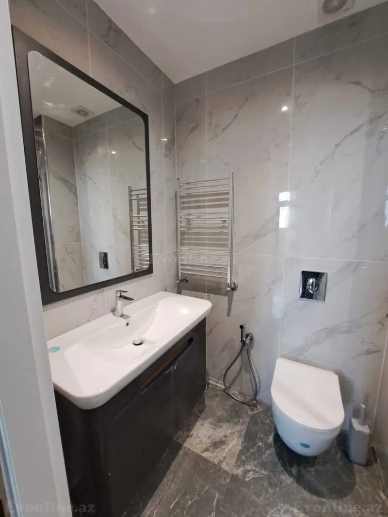 Kirayə verilir 2 otaqlı Mənzil Yeni tikili 65 m² Yeni Yasamal - şəkil 10