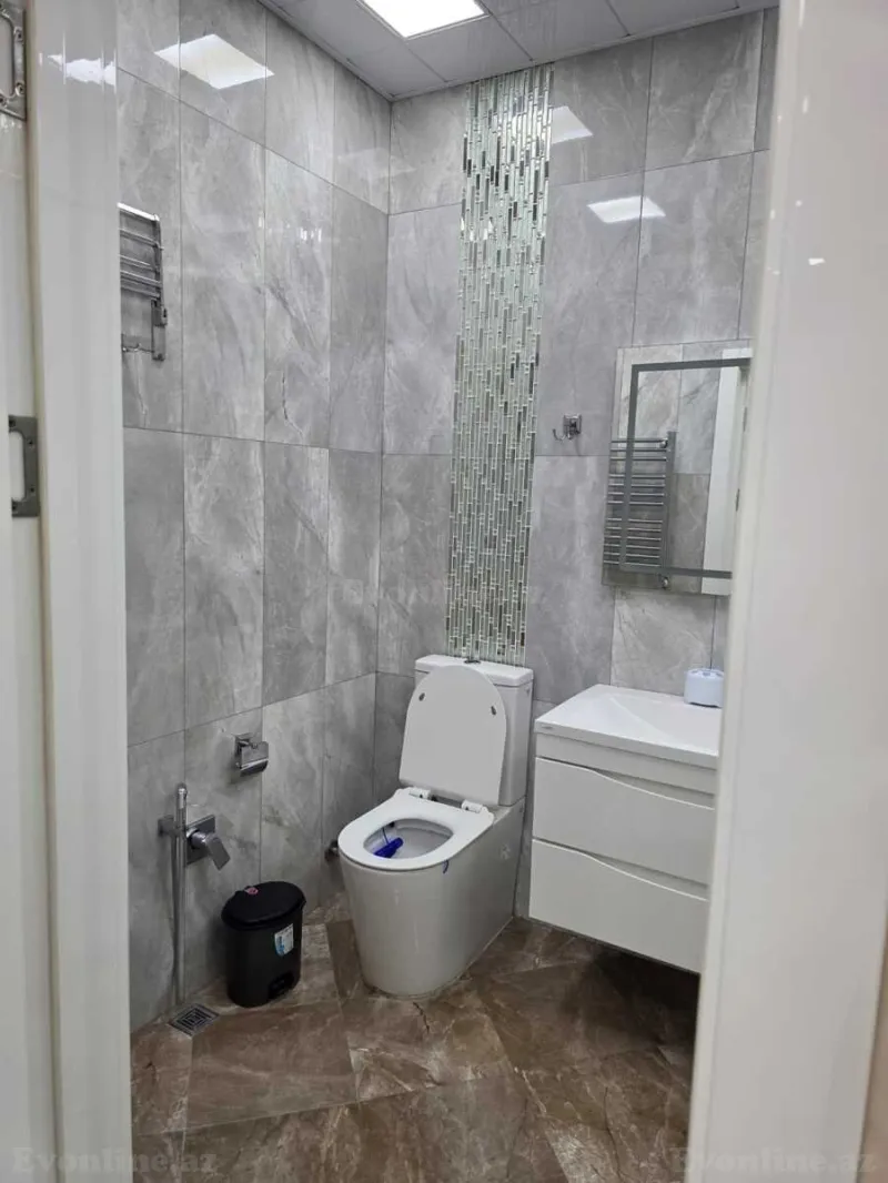 Kirayə verilir 3 otaqlı Mənzil Yeni tikili 106 m² 8 Noyabr m. - şəkil 5