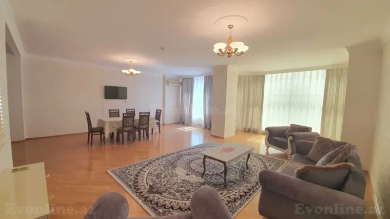 Kirayə verilir 4 otaqlı Mənzil Yeni tikili 220 m² 28 May m. - şəkil 3